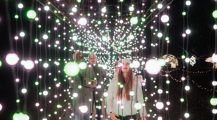 Magical Light Tunnel at Lumagica Frohnleiten | © Graz Region | studio draussen