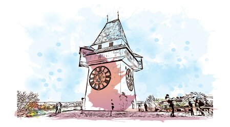 Uhrturm Design  | © AdobeStock | dhanu3182
