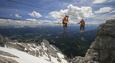 Klettersteig Irg am Dachstein | © Steiermark Tourismus | Raffalt